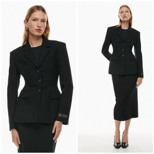 Aritzia Babaton Standout Blazer in Black Size 00